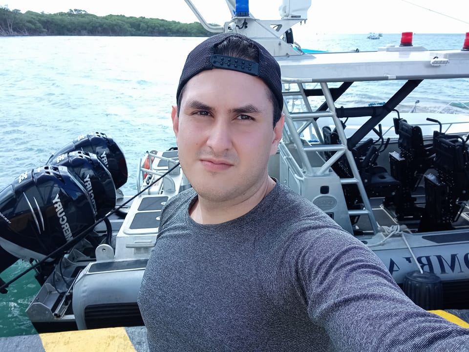 Foto de David en vacaciones